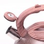 Чайник 2.5 л из нержавеющей стали со свистком Kamille 0680 (коричневый, серый, темно-серый) Чайник 2.5 л из нержавеющей стали со свистком Kamille 0680 (коричневый, серый, темно-серый)