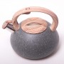Чайник 2.5 л из нержавеющей стали со свистком Kamille 0680 (коричневый, серый, темно-серый) Чайник 2.5 л из нержавеющей стали со свистком Kamille 0680 (коричневый, серый, темно-серый)