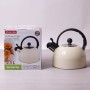 Чайник 2.5 л из нержавеющей стали со свистком Kamille 0679A (салатовый, кофейный, бежевый) Чайник 2.5 л из нержавеющей стали со свистком Kamille 0679A (салатовый, кофейный, бежевый)