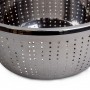Дуршлаг 26 см из нержавеющей стали с силиконовыми ручками Kamille 4359