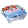 Кастрюля из жаропрочного стекла круглая с крышкой 4.9 л 32х27 см Pyrex Classic 118A000