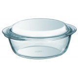 Кастрюля из жаропрочного стекла круглая с крышкой 1.1+0.3 л 21х18 см Pyrex Essentials 207A000