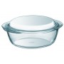 Кастрюля из жаропрочного стекла круглая с крышкой 1 л 18 см O Cuisine Basic 207AC00