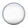 Кастрюля из жаропрочного стекла круглая с крышкой 3 л (2.2 л+0.8 л) 23 см O Cuisine Basic 208AC00