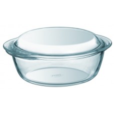 Кастрюля из жаропрочного стекла круглая 2.2+0.8 л 27х23 см Pyrex Essentials 208A000