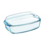 Кастрюля из жаропрочного стекла прямоугольная 4.3+2.2 л 37х22 см Pyrex Essentials 466A000