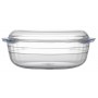 Кастрюля из жаропрочного стекла овальная с крышкой 3 л O Cuisine Basic 459AC00