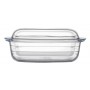 Кастрюля из жаропрочного стекла прямоугольная с крышкой 3 л O Cuisine Basic 465AC00