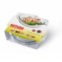 Кастрюля из жаропрочного стекла круглая с крышкой 0.7+0.3 л Simax Classic s6056-6066
