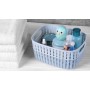 Корзина плетеная пластиковая 6.8 л Ardesto Sweet Home AR1768SР голубая