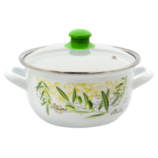 Кастрюля эмалированная 2.9 л Savasan Olive 7860 (6348877)