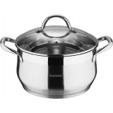 Кастрюля 6 л из нержавеющей стали Bergner Gourmet BG-6508 L