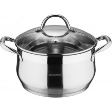 Кастрюля 6 л из нержавеющей стали Bergner Gourmet BG-6508 L