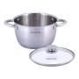 Кастрюля 2 л из нержавеющей стали с полыми ручками Kamille 4901