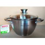 Кастрюля 1.5 л из нержавеющей стали с полыми ручками Kamille 4900