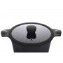 Кастрюля 3 л из литого алюминия с антипригарным покрытием Ringel Zitrone Black RG-2108-20 BL