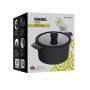 Кастрюля 3 л из литого алюминия с антипригарным покрытием Ringel Zitrone Black RG-2108-20 BL