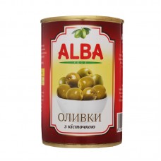 Оливки с косточкой 300 мл Alba Food Оливки с косточкой 300 мл Alba Food