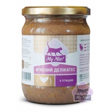 Мясной деликатес с птицей 500 г для кошек My Mio! (101)