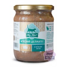 Мясной деликатес с мясом ягненка 500 г для кошек My Mio! (105)
