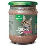 Мясной рацион Свежая Еда с птицей 460 г для кошек Luncheon (462)