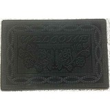 Коврик придверный резиновый "Welcome-2" 40х59 см Eurogold RMP04-4059-RO