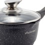 Ковш 16 см из литого алюминия с антипригарным покрытием Kamille 4436 с крышкой Ковш 16 см из литого алюминия с антипригарным покрытием Kamille 4436 с крышкой