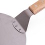 Лопатка металлическая для подачи пиццы с деревяной ручкой Kamille 5098