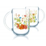 Набор кружек 320 мл 6 предметов Luminarc Troquet Rose Labelle N8915