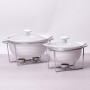 Мармит на металлической подставке Kamille 6400