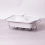 Мармит на металлической подставке Kamille 6403