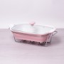 Мармит на металлической подставке Kamille 6406
