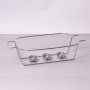 Мармит на металлической подставке Kamille 6406