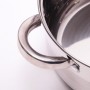 Набор кастрюль 6 предметов (4л, 5л, 6.5л) из нержавеющей стали Kamille 5804