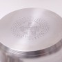Набор кастрюль 6 предметов (4л, 5л, 6.5л) из нержавеющей стали Kamille 5804