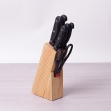 Набор ножей 7 предметов из нержавеющей стали с бакелитовыми ручками Kamille 5122