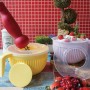 Миска пластиковая 3.5 л с крышкой 21.5 см Bager Mix BG-456
