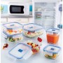 Емкость для еды квадратная 1220 мл Luminarc Pure Box Active J5635