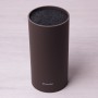 Подставка для ножей Kamille 7605 (черный, белый, коричневый, салатовый)
