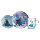 Набор посуды для детей Luminarc 3 предмета Disney Frozen L0872