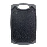 Доска разделочная 31.5х20х0.8 см пластиковая Kamille 10058A (серый мрамор)