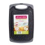 Доска разделочная 31.5х20х0.8 см пластиковая Kamille 10058A (серый мрамор)