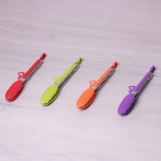 Щипцы силиконовые 23см с ручками из нержавеющей стали Kamille 7511 Щипцы силиконовые 23см с ручками из нержавеющей стали Kamille 7511