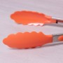 Щипцы нейлоновые 23см с ручками из нержавеющей стали Kamille 7514