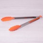 Щипцы нейлоновые 30.5см с ручками из нержавеющей стали Kamille 7515