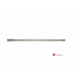 Карниз в ванную Besser 0472A раздвижной белый 110-200см