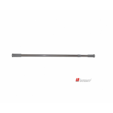 Карниз в ванную Besser 0472H раздвижной хромированный 110-200 см
