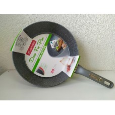 Сотейник 30 см с антипригарным мраморным покрытием Kamille 4297GR
