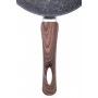 Сковорода с антипригарным покрытием Grey marble из алюминия 30 см Kamille 4164