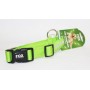 Ошейник светодиодный ширина 2.5 см (32-50 см) M Fox LED-M GREEN (зеленый)